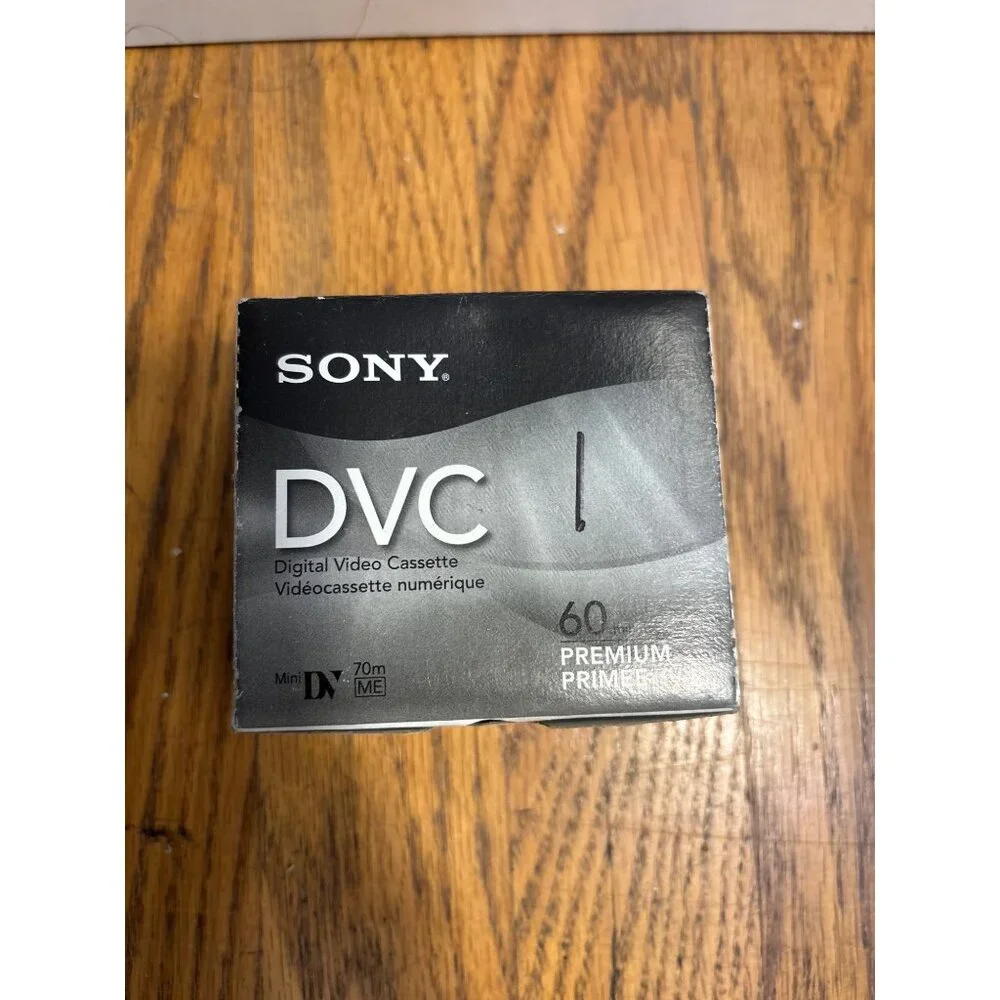 Sony Mini DV Digital Video Cassette 60 Minutes LP 90 X5 Pack Made‎ In Japan